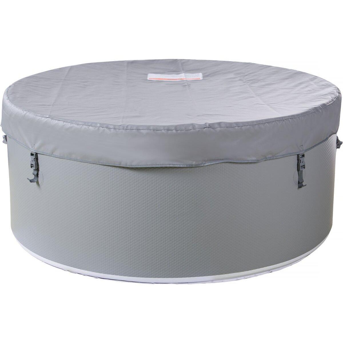 Habitat et Jardin Spa semi rigide   Venise  - 5 places - Blanc/Gris