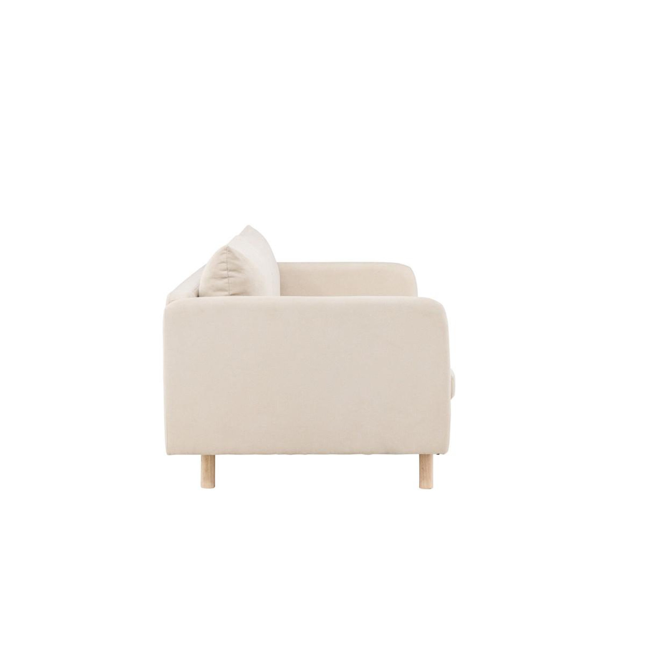 Voir la diapositive 3 : Paris Prix Canapé droit 2 places  zero  197cm beige
