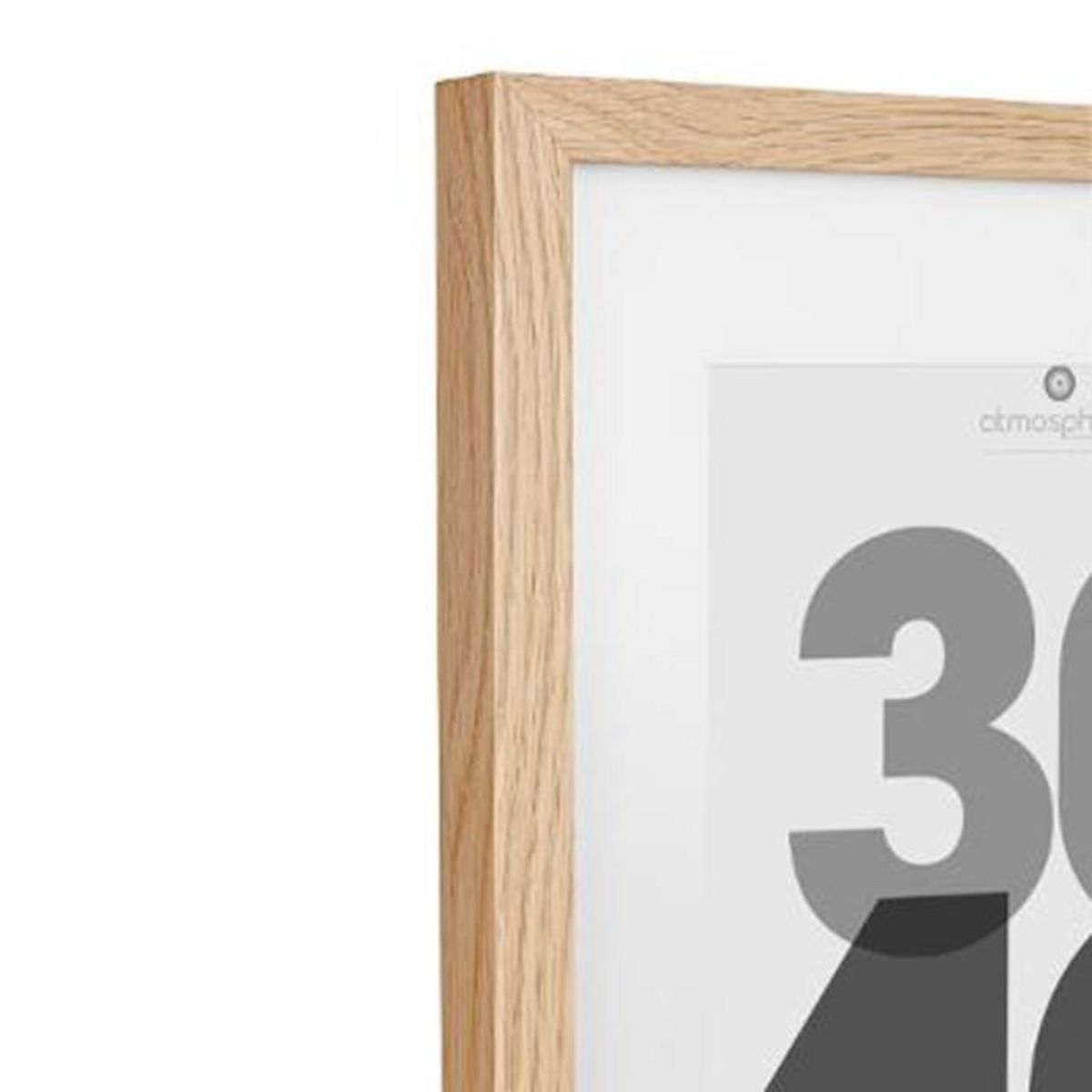 ATMOSPHERA Cadre Photo Bois  Eva  30x40cm Naturel