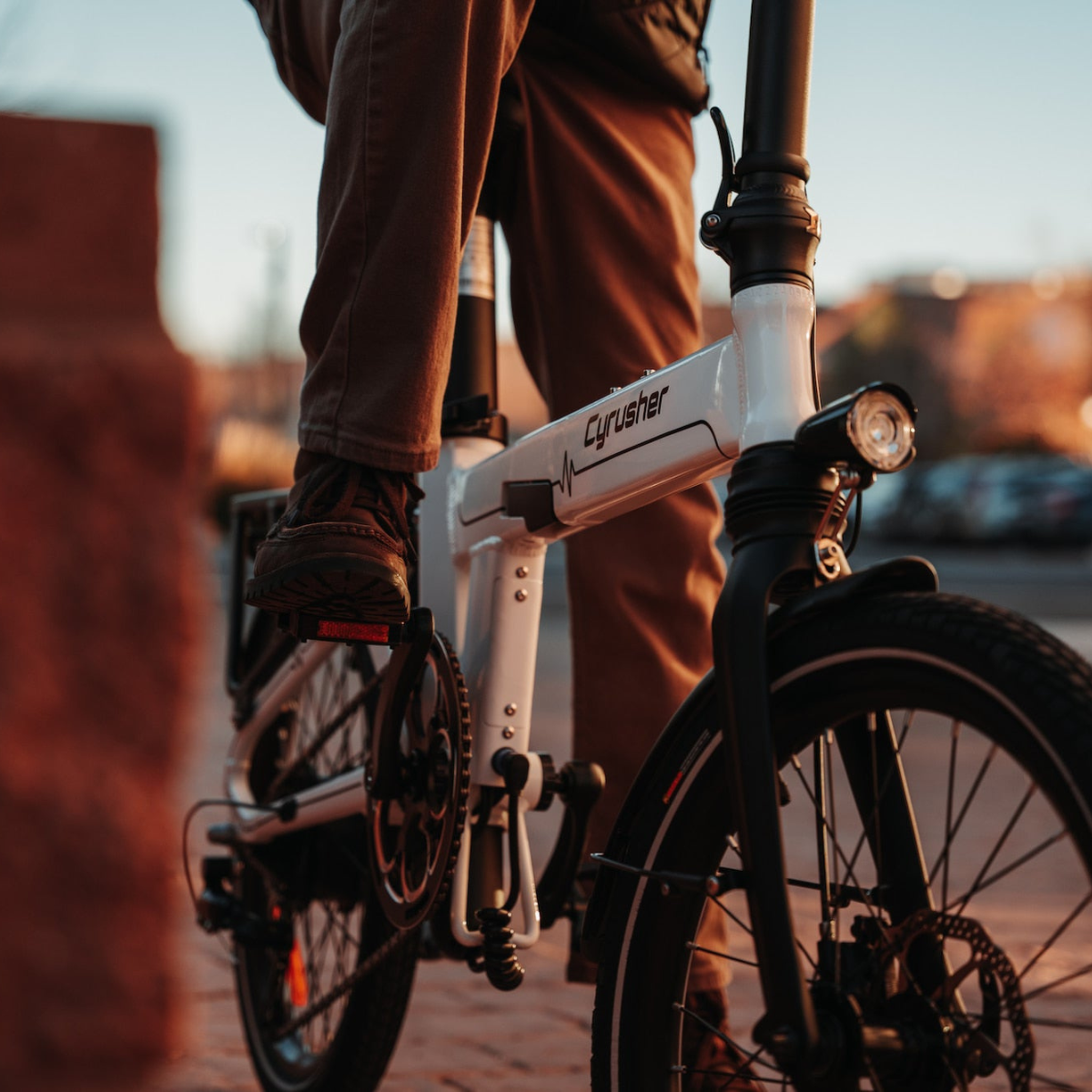 Voir la diapositive 5 : CYRUSHER Vélo électrique pliable Cyrusher Sonder