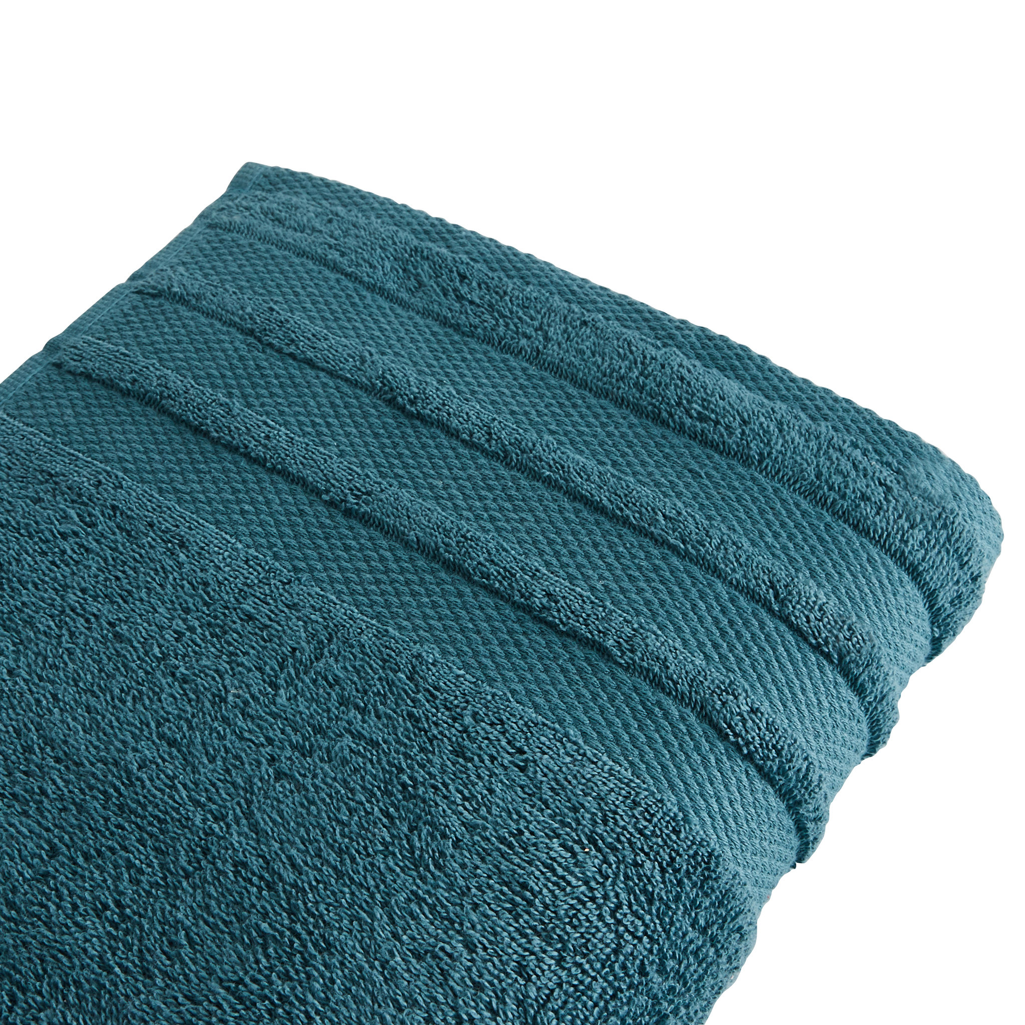 Voir la diapositive 3 : ACTUEL Serviette de toilette unie en coton 500 g/m²