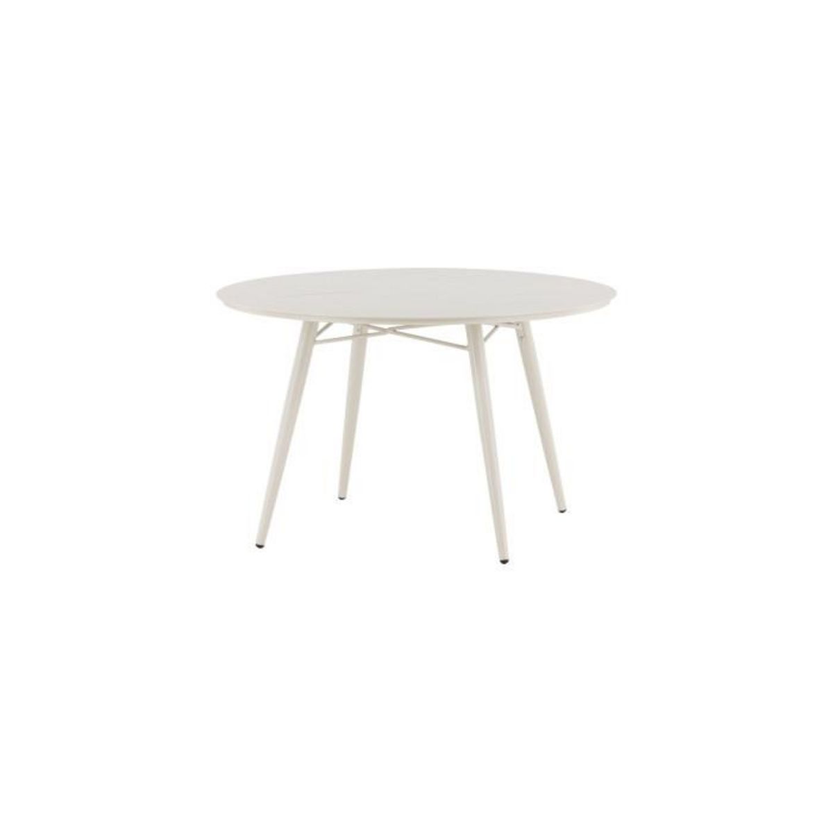 Paris Prix Table de Jardin Ronde Design  Lina  120cm Beige