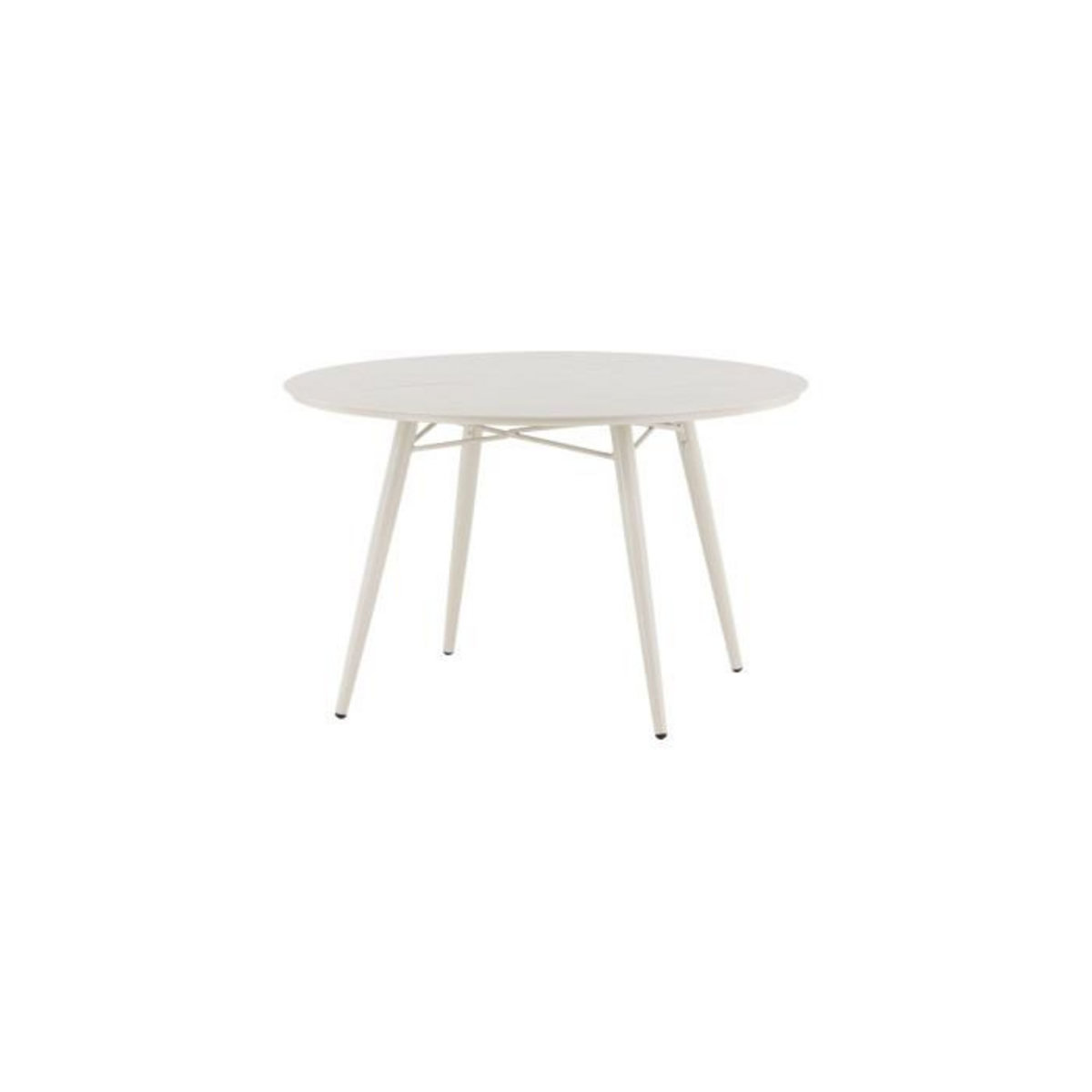 Paris Prix Table de Jardin Ronde Design  Lina  120cm Beige