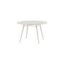 Voir la diapositive 2 : Paris Prix Table de Jardin Ronde Design  Lina  120cm Beige