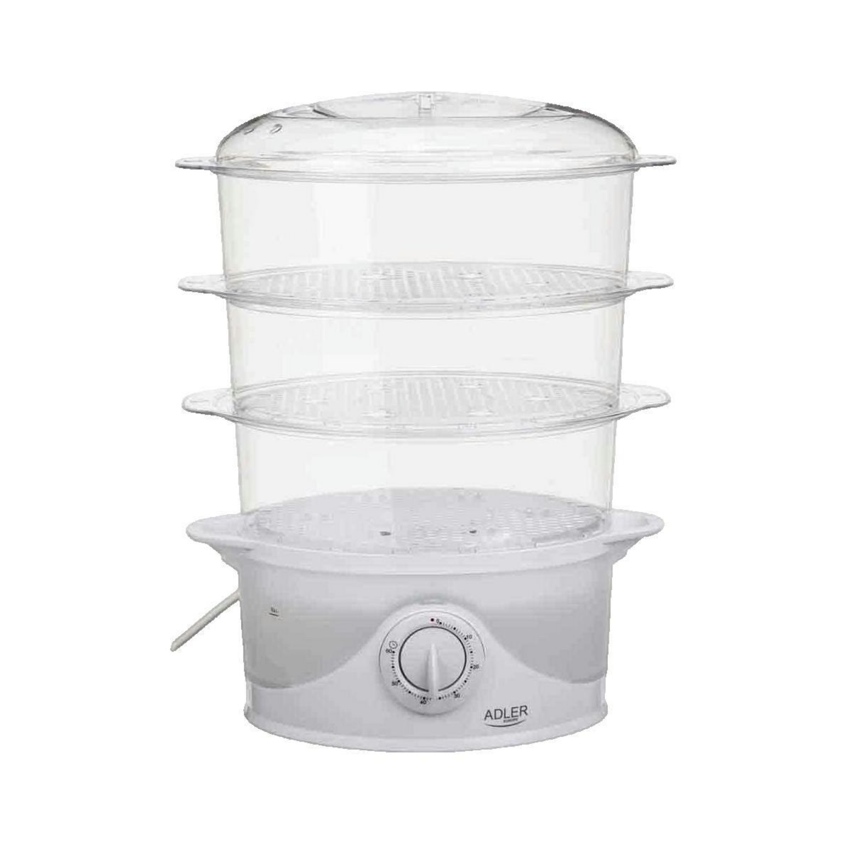 ADLER Cuiseur vapeur Adler Europe transparent 9 l