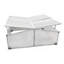 Voir la diapositive 3 : VIDAXL Serre froide a 4 couvercles 108x110x41 cm