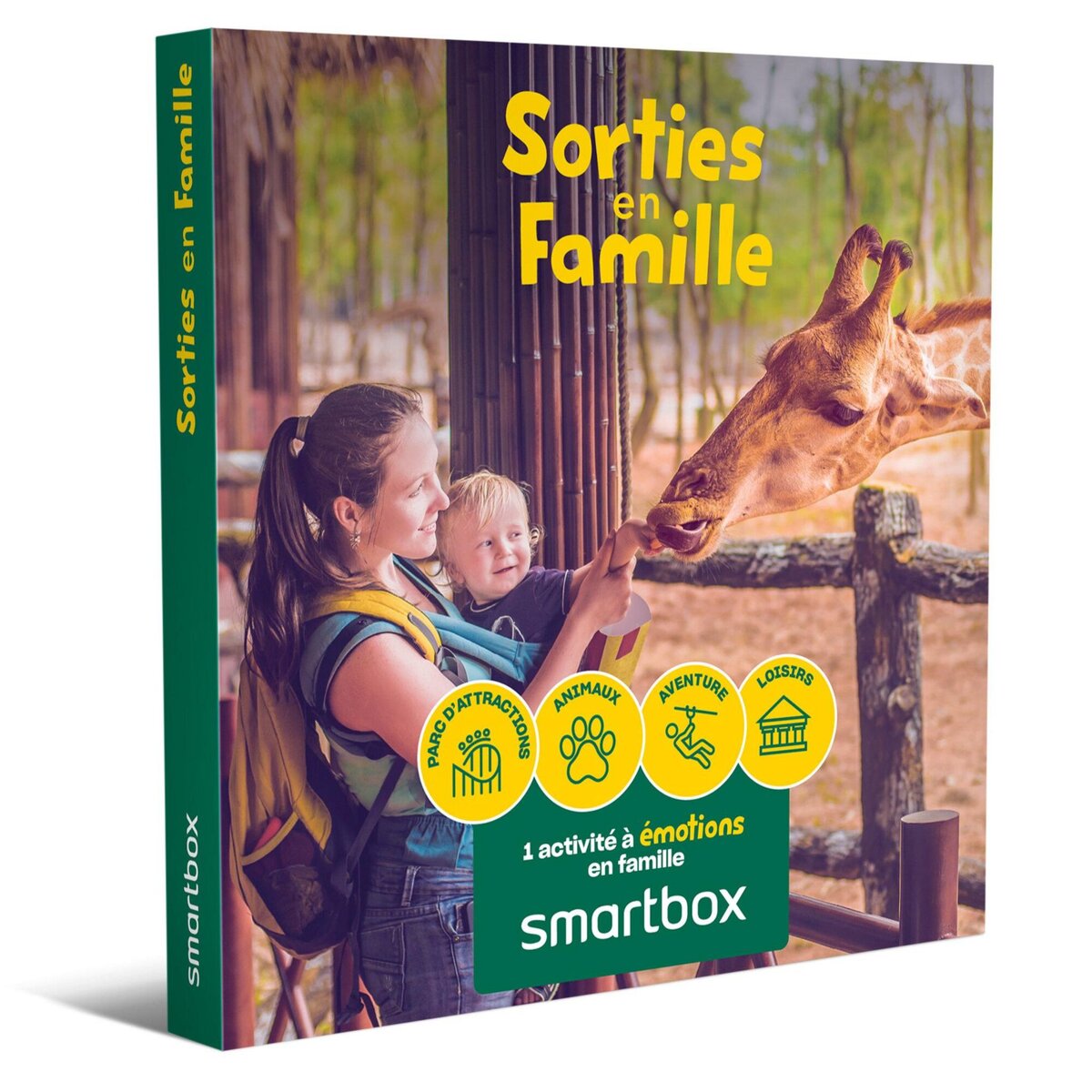 Smartbox Sorties en famille émotions - Coffret Cadeau Multi-thèmes