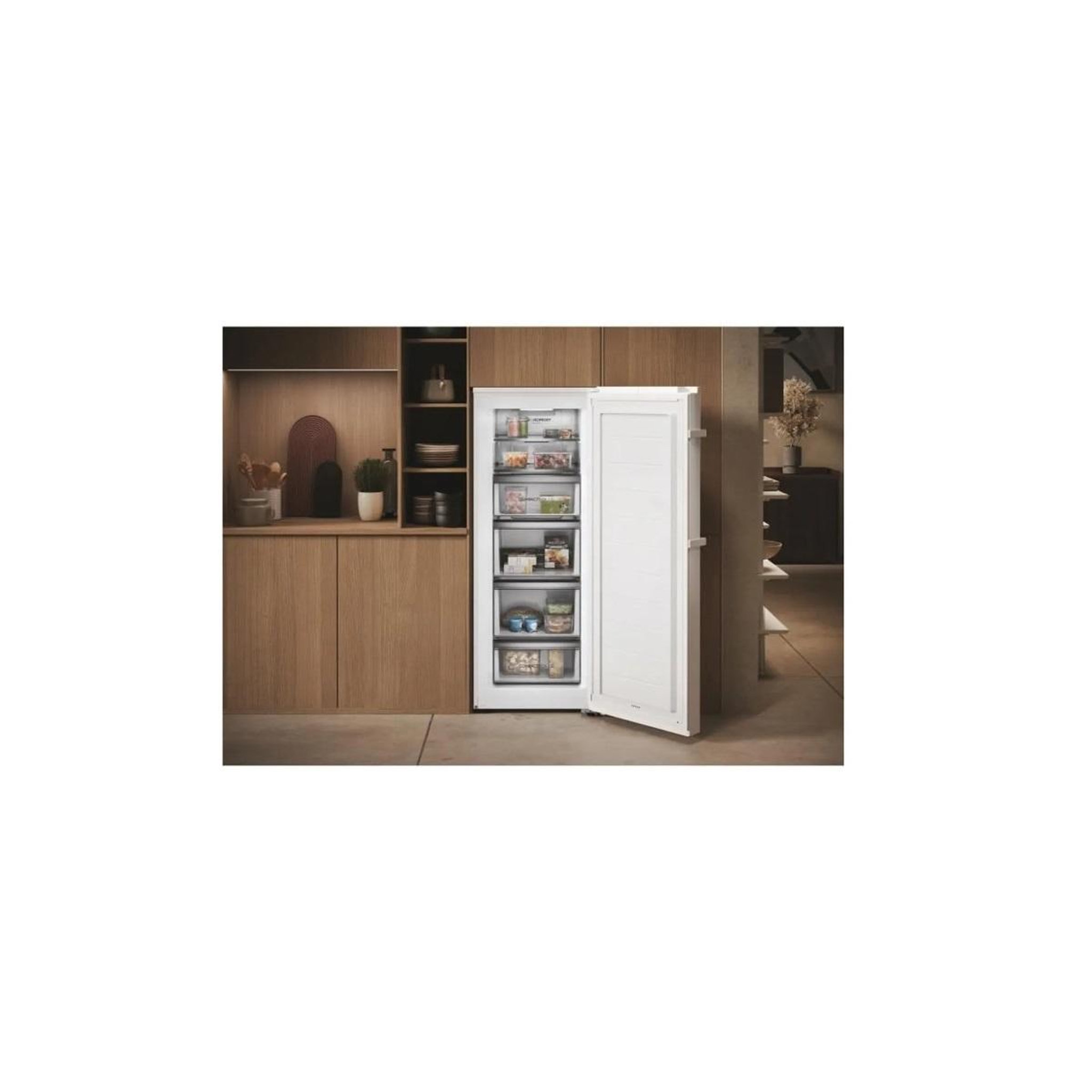 Voir la diapositive 5 : HAIER Congélateur armoire 60cm 226l no frost - h4f226weh1
