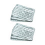 Voir la diapositive 1 : Fackelmann Lot de 10 barquettes en aluminium 34 x 23 cm  Fackelmann Barbecue