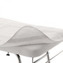 Voir la diapositive 1 : VIVEZEN Couverture thermique électrique 180 x 75 cm pour table de massage - Blanc
