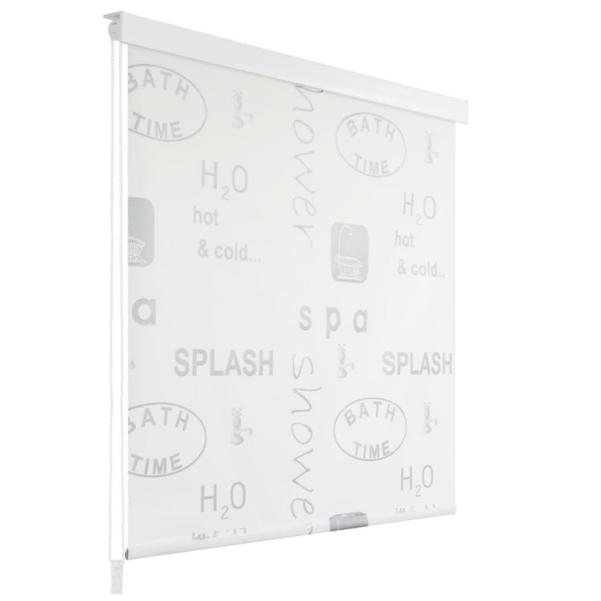 VIDAXL Store roulant de douche 80x240 cm Eclaboussures