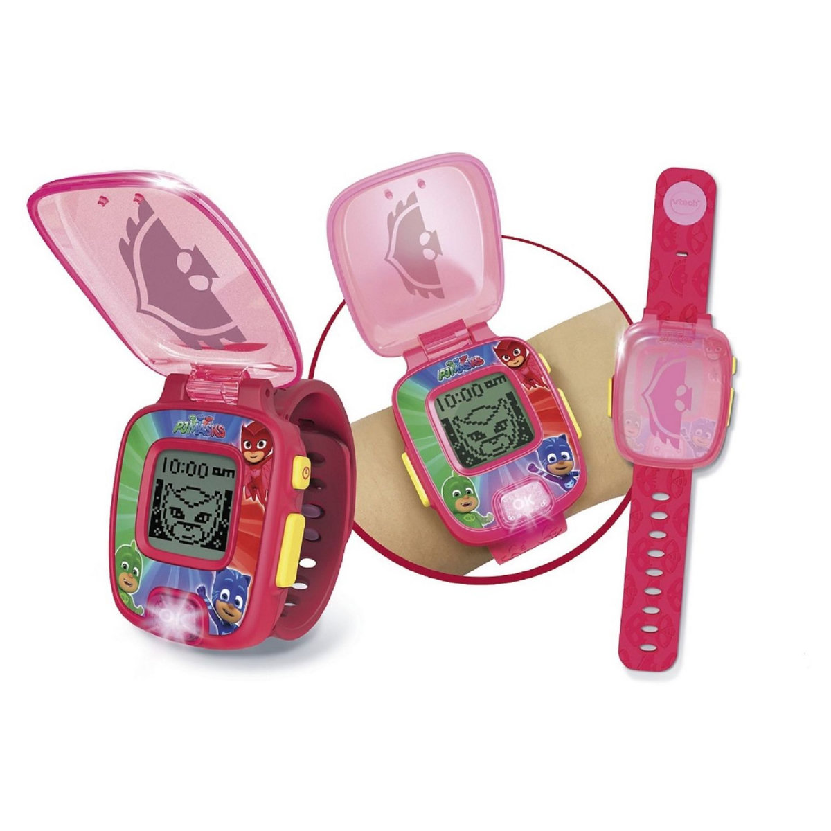 VTECH Montre interactive rouge - Pyjamasques 