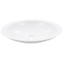 Voir la diapositive 2 : VIDAXL Lavabo 59,3x35,1x10,7 cm Fonte minerale/marbre Blanc