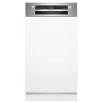 BOSCH Lave-vaisselle 45cm 10 couverts 46db intégrable avec bandeau metallic - SPI2HKS42E