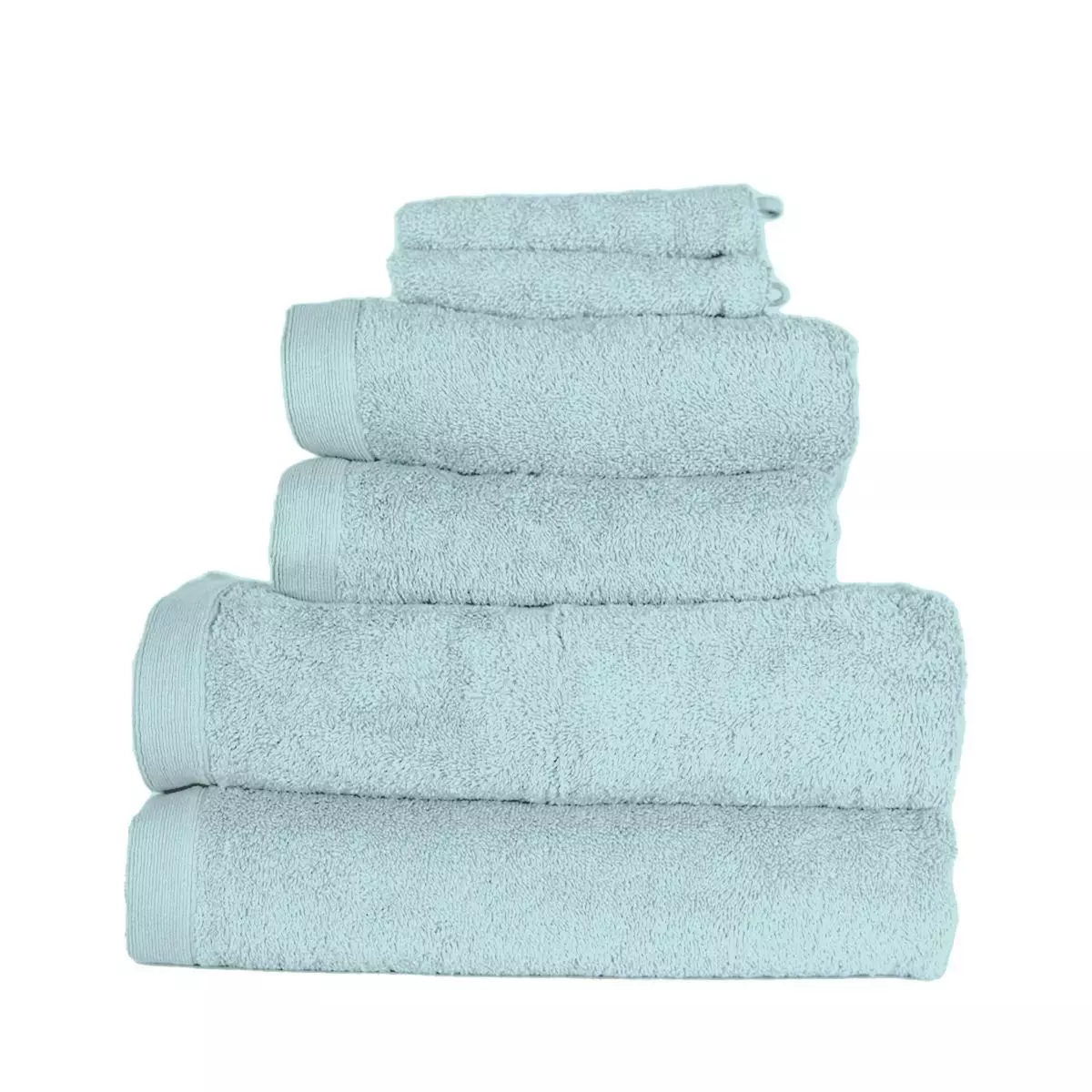Sensei Maison Ensemble de bain 6 pièces (2 draps de douche +2 serviettes de toilette + 2 gants) STUDIO