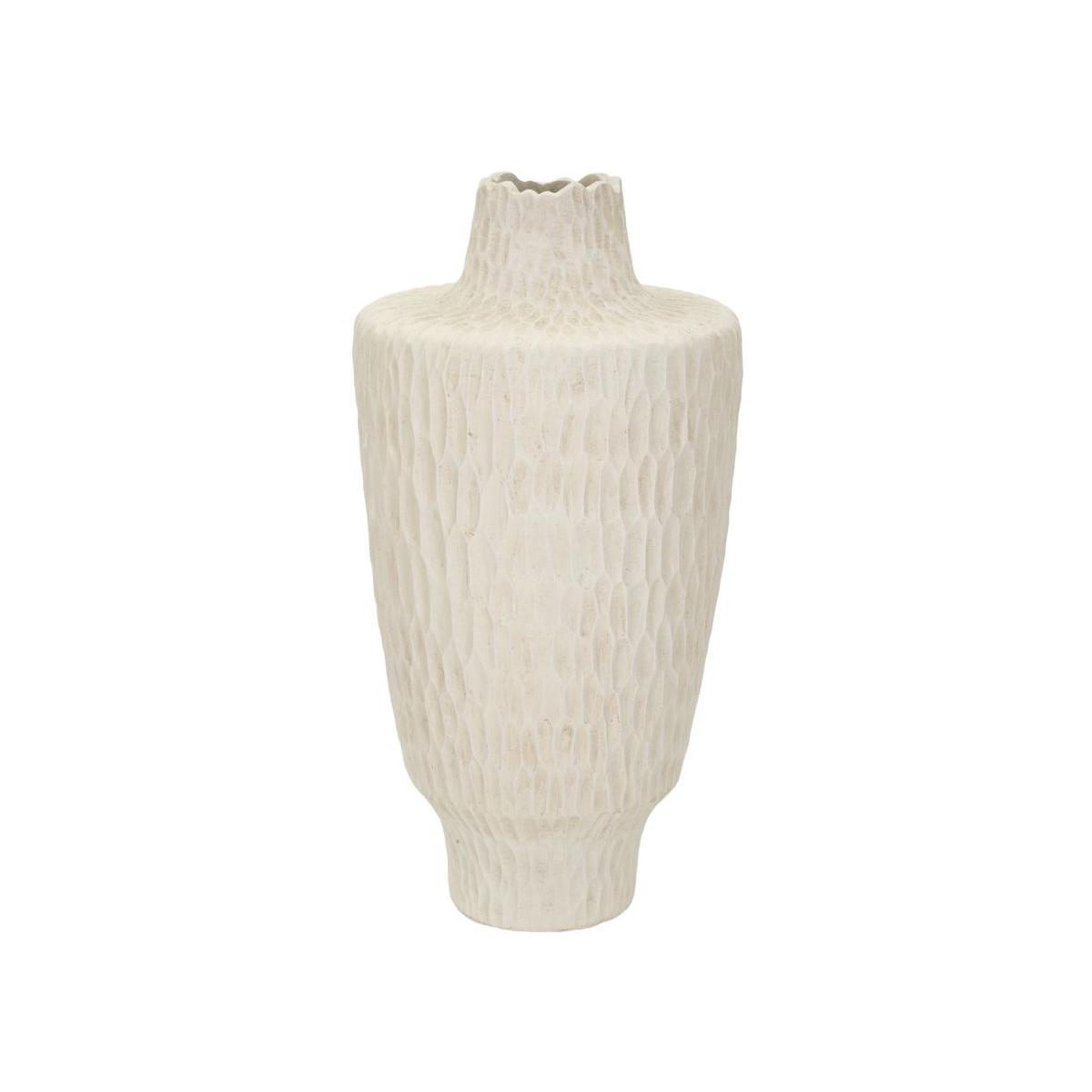 Paris Prix Vase design  shade  57cm crème