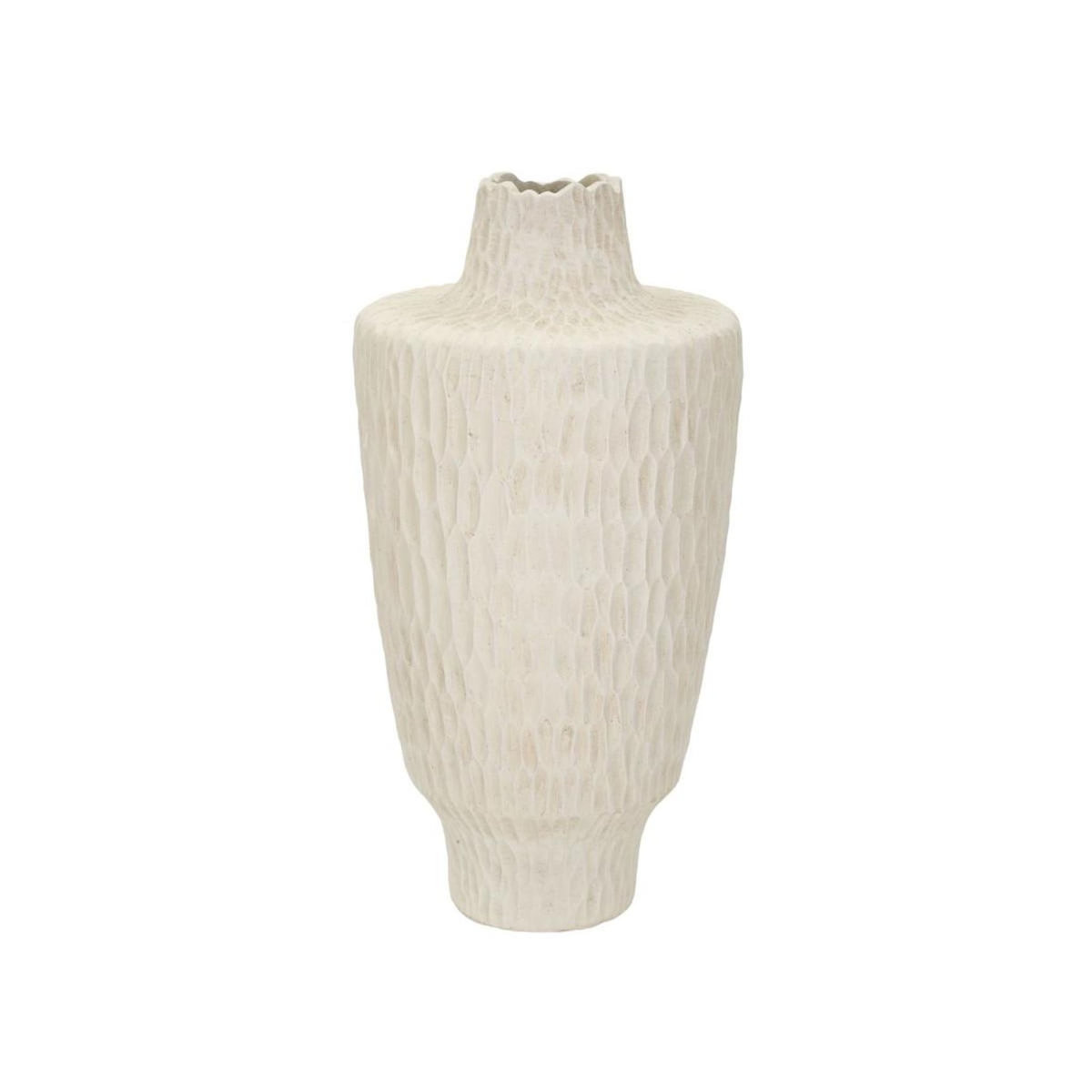 Paris Prix Vase Design  Shade  57cm Crème