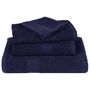 Voir la diapositive 4 : VIDAXL Serviettes de sauna 10 pcs bleu marine 80x200 cm 100% coton