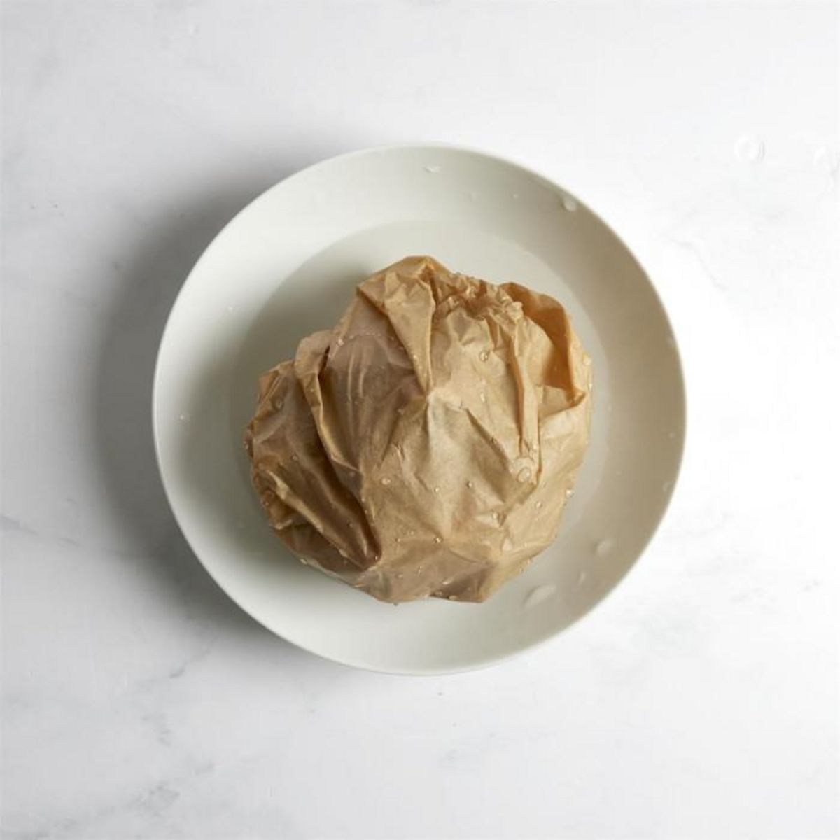 Paris Prix Lot de 6 Feuilles de Cuisson  Vapeur  40cm Marron