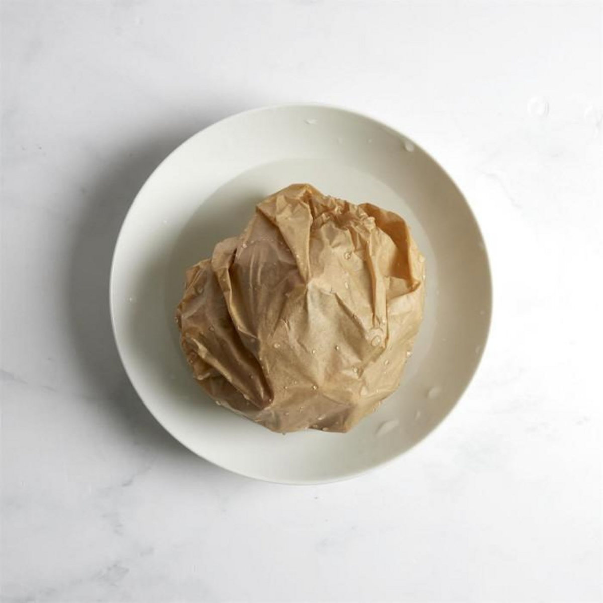 Paris Prix Lot de 6 Feuilles de Cuisson  Vapeur  40cm Marron