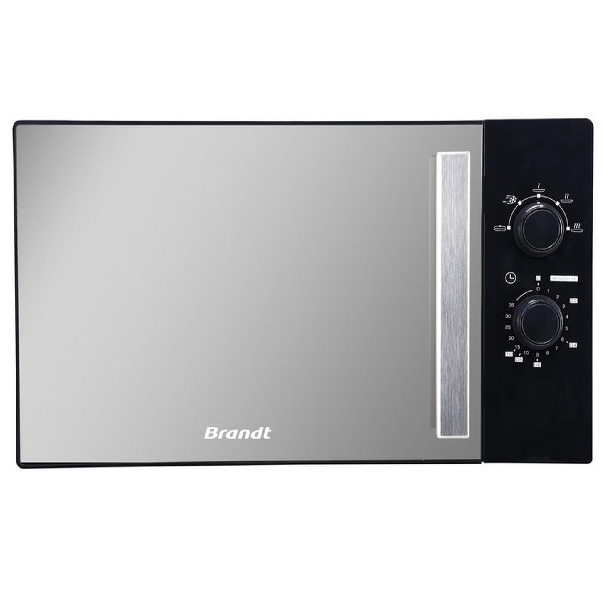 Voir la diapositive 2 : BRANDT Micro-ondes 26l 900w noir - sm2606b