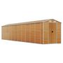 Voir la diapositive 2 : VIDAXL Abri de jardin marron clair 191x980x198 cm acier galvanise