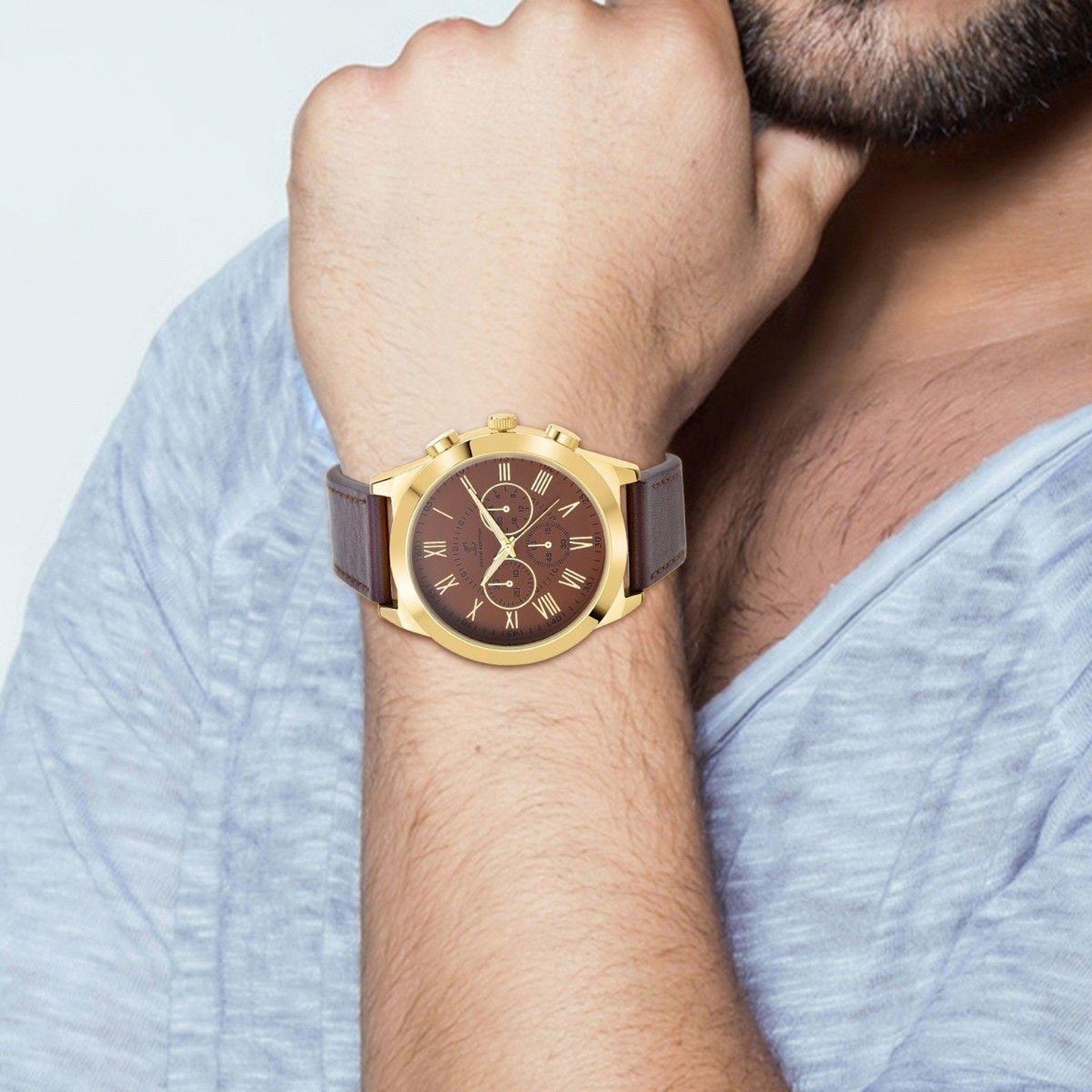 Voir la diapositive 2 : SC CRYSTAL Montre homme quartz par Pascal Szerman