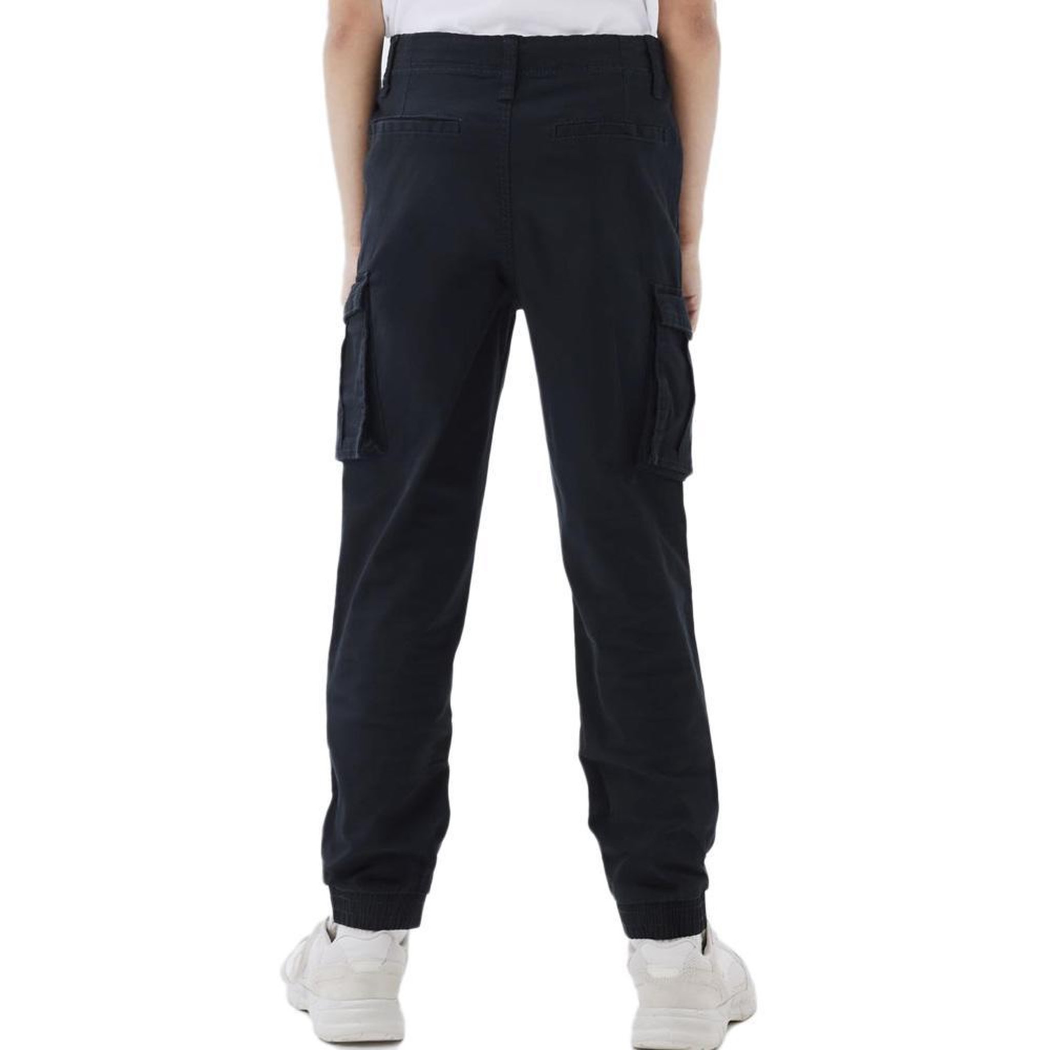 Voir la diapositive 2 : NAME IT Pantalon Cargo Noir Garçon Name It Ryan Cargo