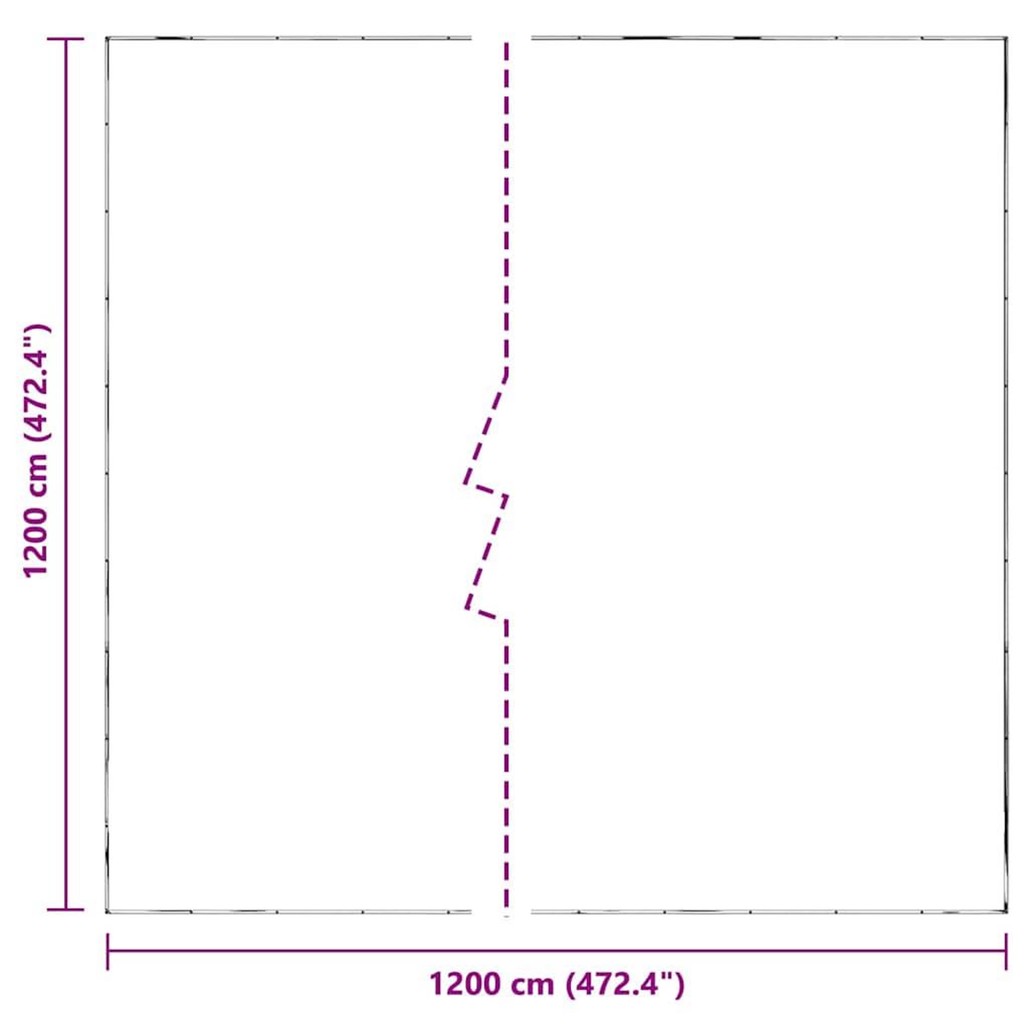Voir la diapositive 6 : VIDAXL Bache transparente avec œillets 12x12 m polyethylene
