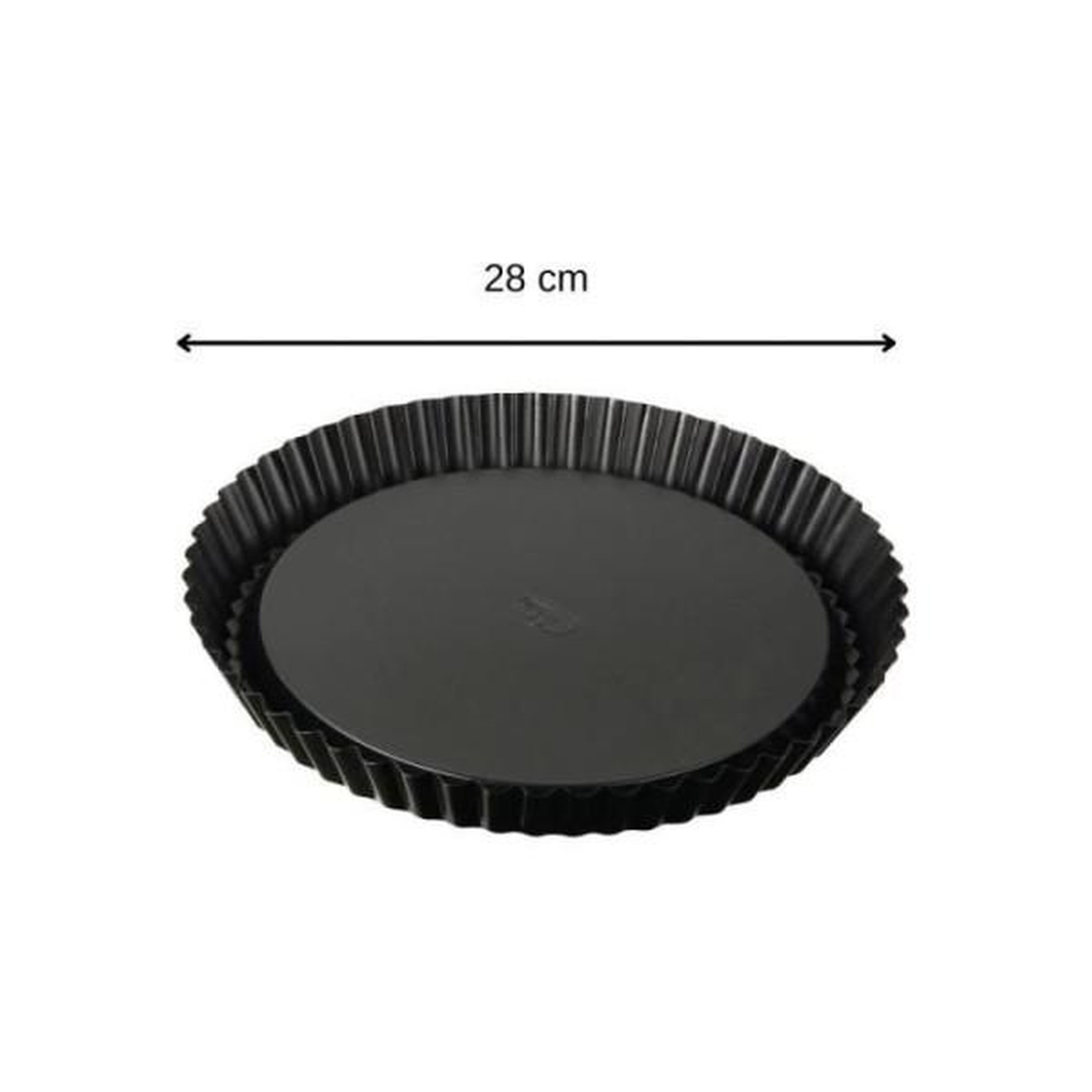 Voir la diapositive 3 : DR.OETKER Duo Moule a tarte renversée et moule a manqué a charniere - DR oeTKER - Tradition - 28 et 26 cm
