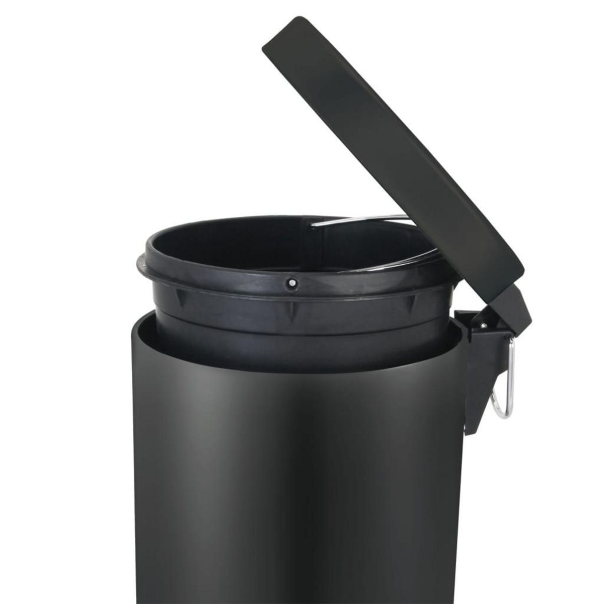 EKO EKO Poubelle a pedale Classic 12 L Noir