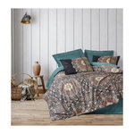 GENERIQUE Parure de lit - 129CTN63971 - 1 housse de couette 220 x 240 cm + 2 taies d'oreiller 60 x 60 cm - Satiné 100% coton - Essence