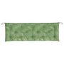 Voir la diapositive 4 : VIDAXL Coussin de banc de jardin motif de feuilles 150x50x7 cm