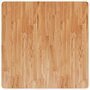 Voir la diapositive 2 : VIDAXL Dessus de table carre Marron clair90x90x2,5cm Bois chene traite