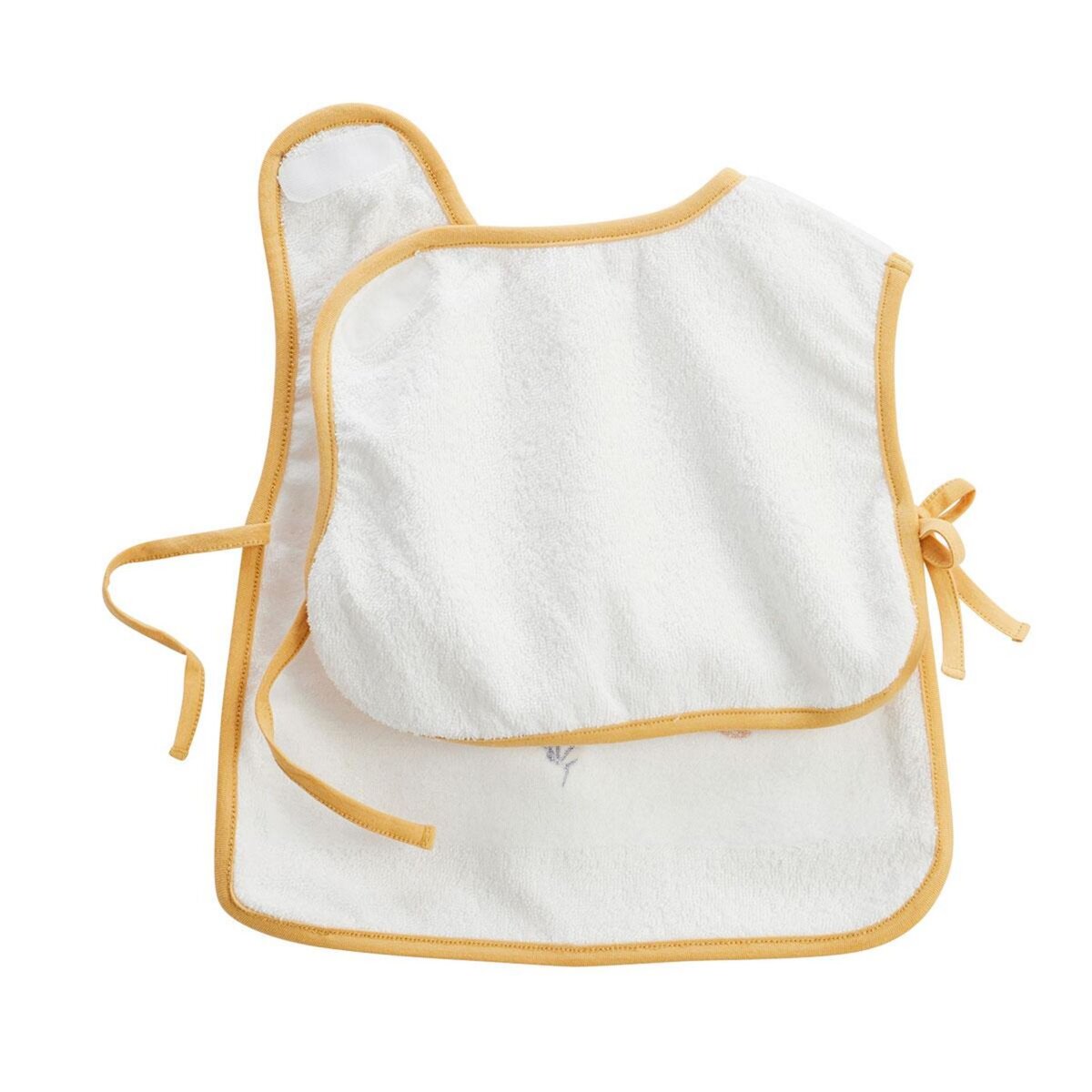 Petit Béguin Lot de 2 bavoirs bébé Hawaiki