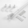 Voir la diapositive 3 : Douceur d'Intérieur Kit de tringle à rideaux extensible Horizon