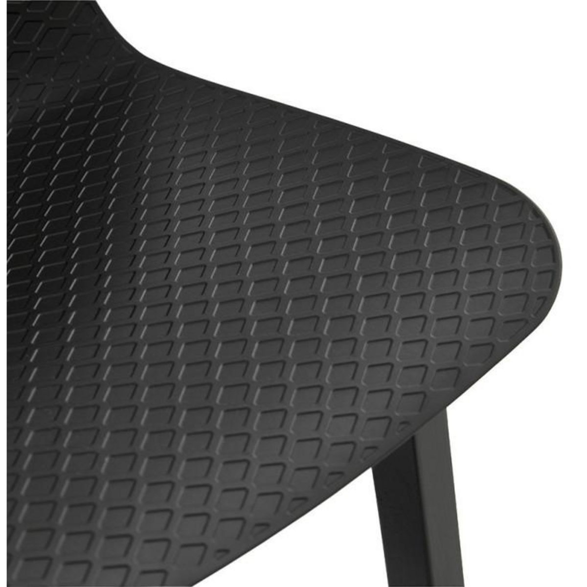 Paris Prix Tabouret de Bar Design  Toki  87cm Noir