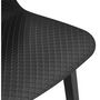 Voir la diapositive 6 : Paris Prix Tabouret de Bar Design  Toki  87cm Noir