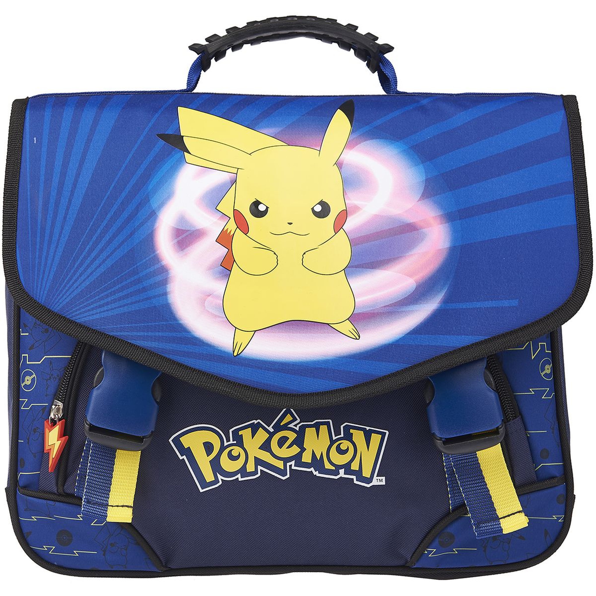 Voir la diapositive 1 : NINTENDO Cartable 38 cm CP/CE1/CE2 bleu Pokemon