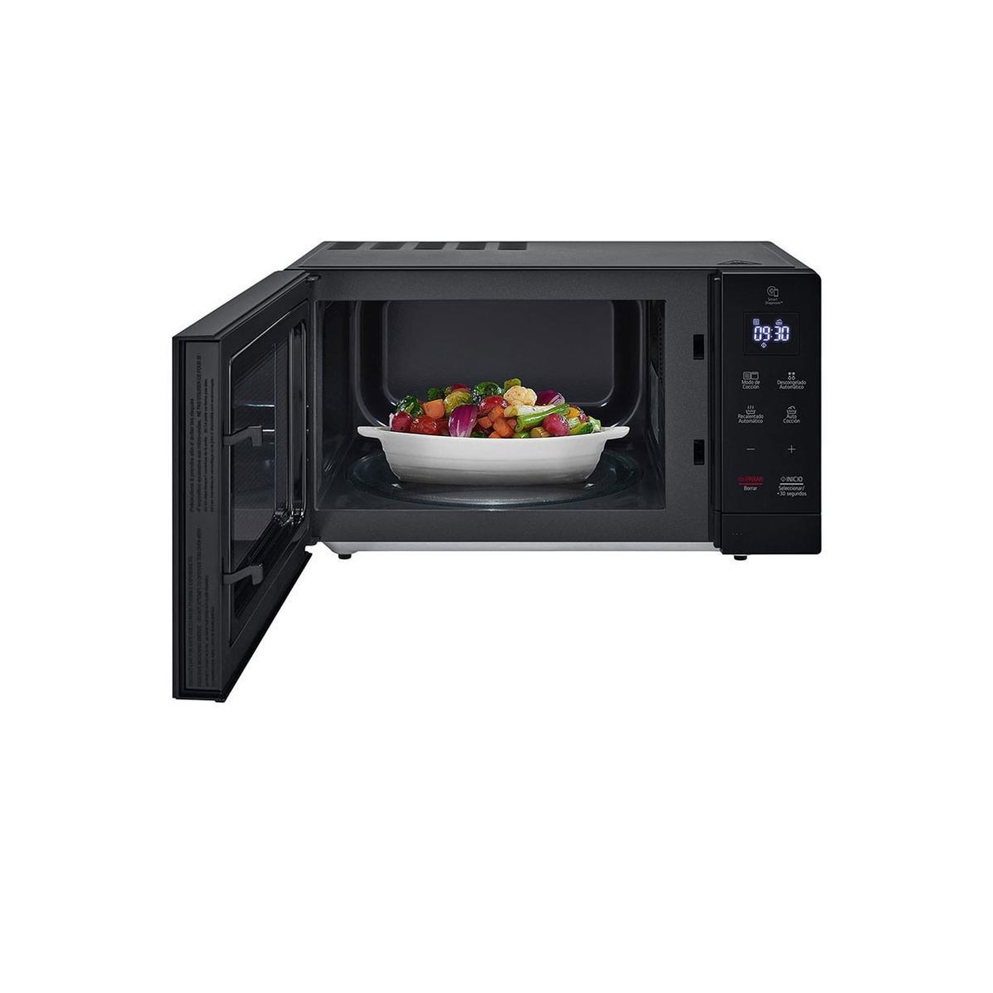 Voir la diapositive 3 : LG Micro-ondes avec grill LG MH7032JAS Noir Surface plane 30 L 900 W