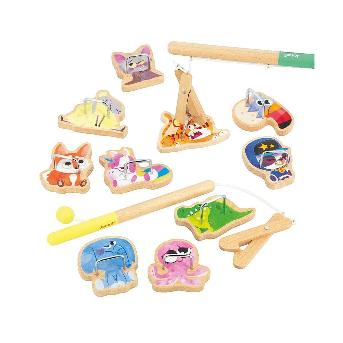 Juratoys-Janod APPLEPOP - Pinces à la ligne