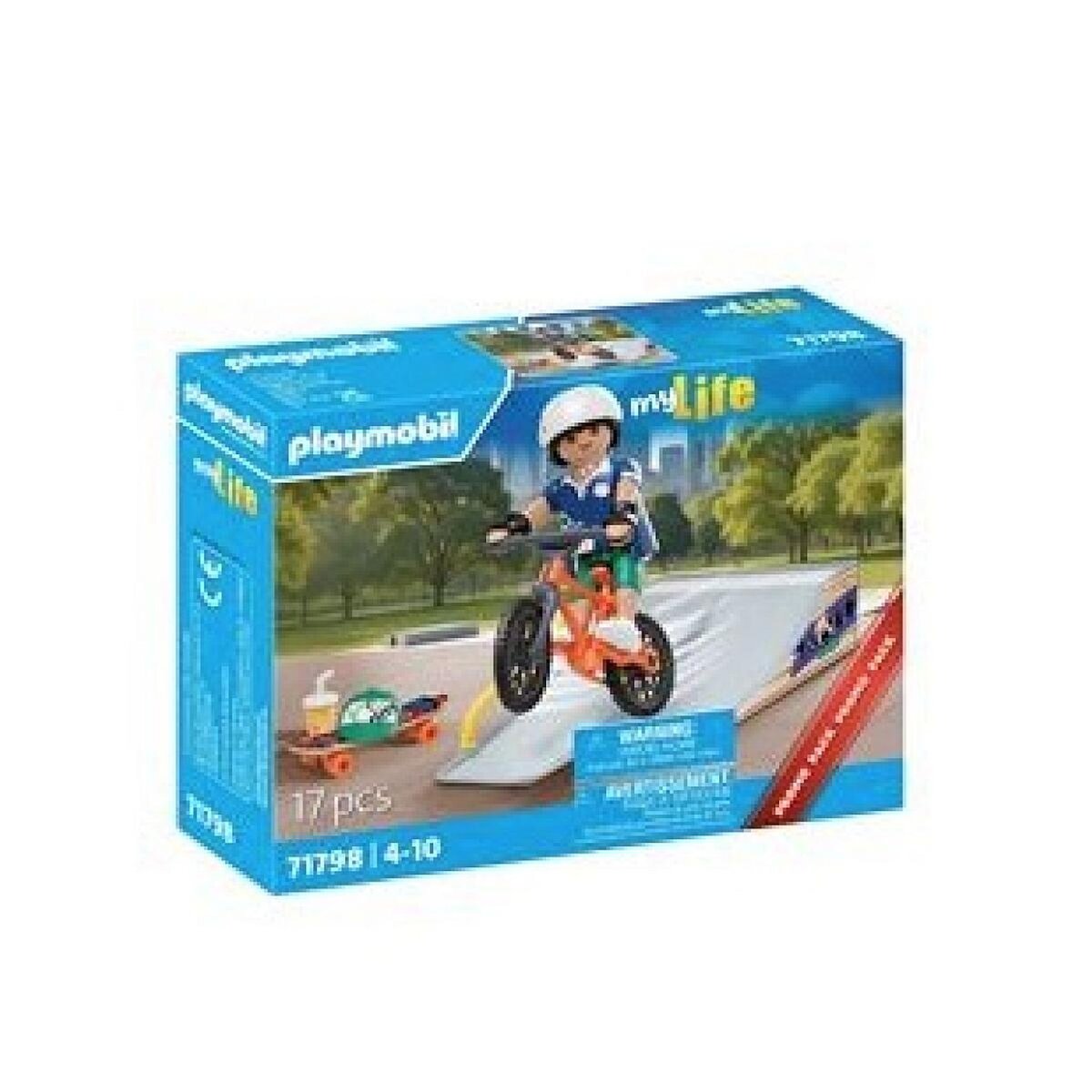 PLAYMOBIL 71798 Rider avec rampe de glisse