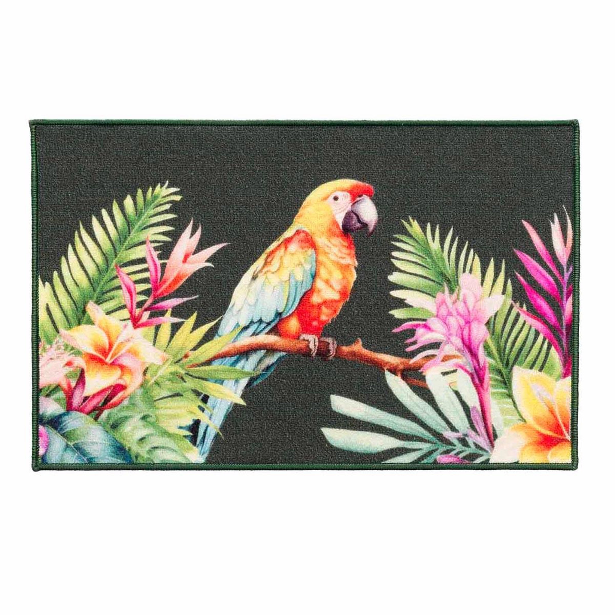 Douceur d'Intérieur Tapis déco imprimé  noumea  50x80cm multicolore