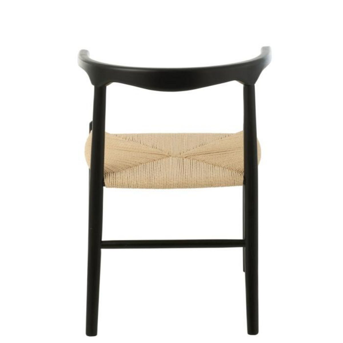 Paris Prix Chaise en Bois  Toon  76cm Noir
