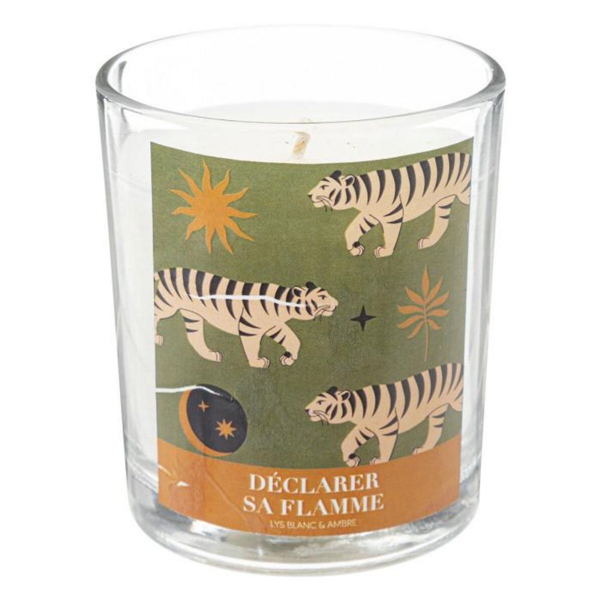 ATMOSPHERA Bougie Parfumée  Jomy  200g Lys Blanc & Ambre