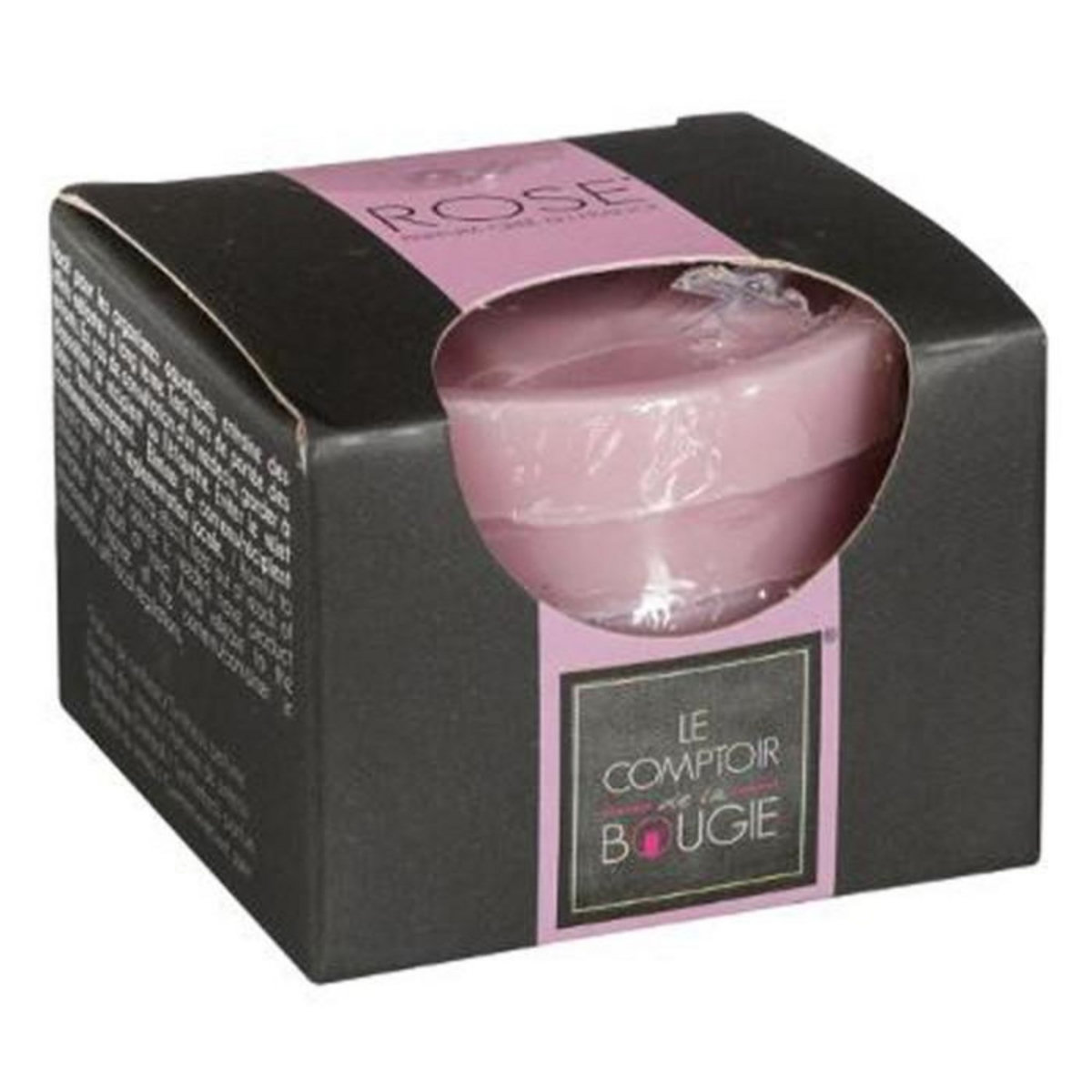 COMPTOIR DE LA BOUGIE Lot de 5 Cires Parfumées à Brûler  Etoile  45g Rose