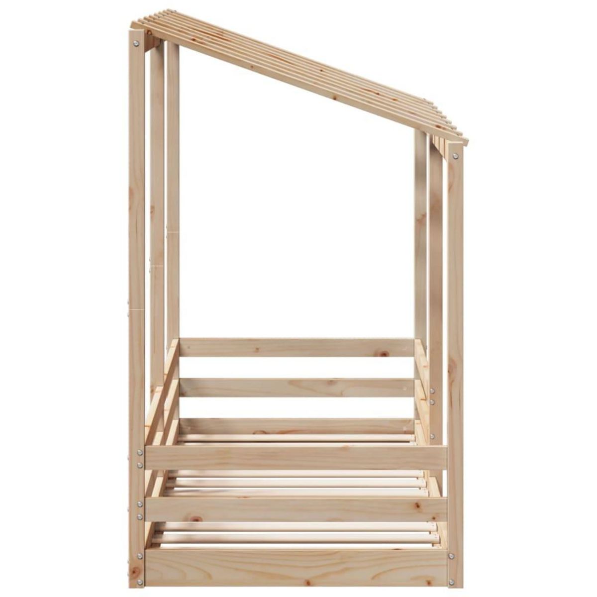 VIDAXL Lit pour enfants sans matelas 75x190 cm bois pin massif