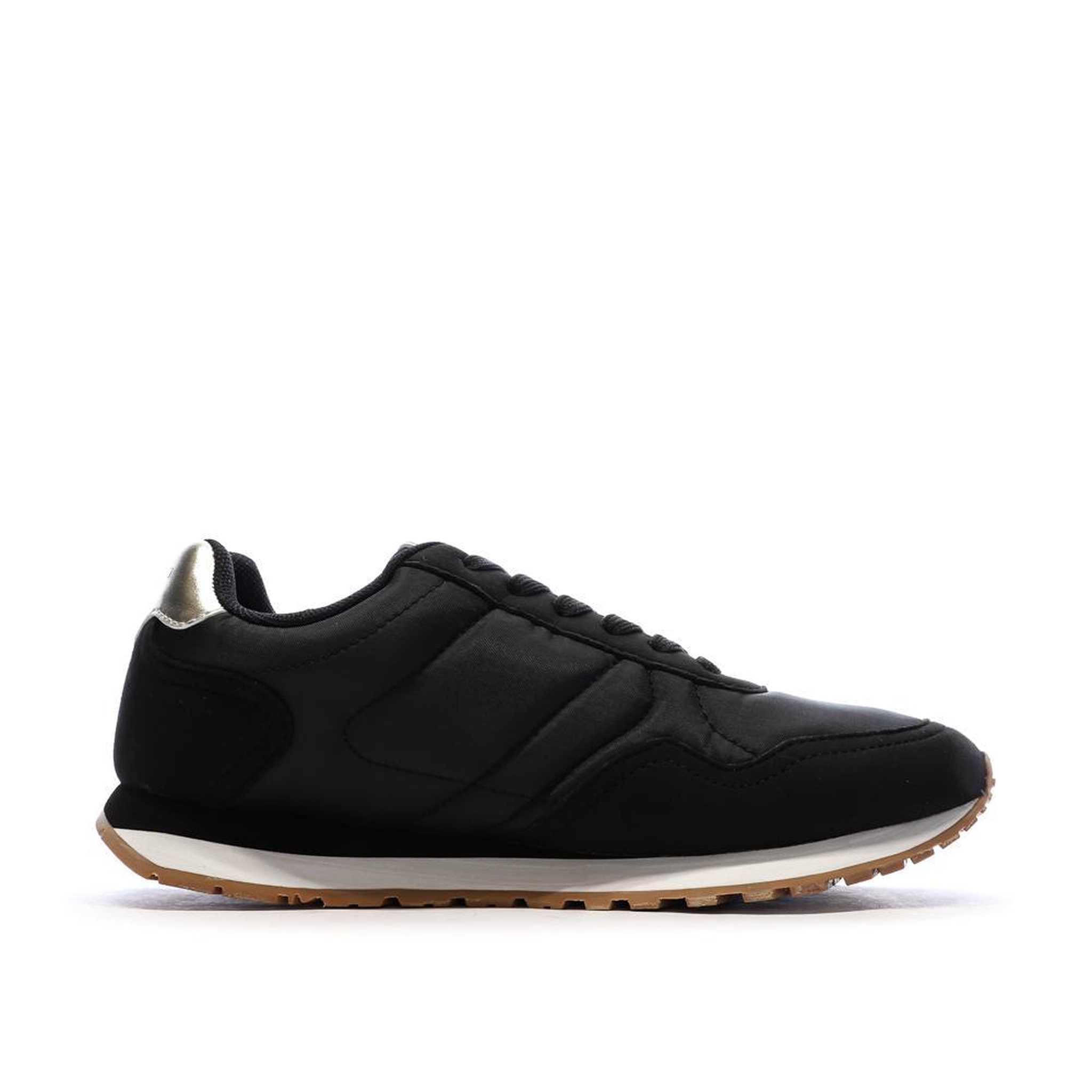 Voir la diapositive 2 : U.S. Polo Assn. Baskets Noires Femme US Polo ASSN FS1