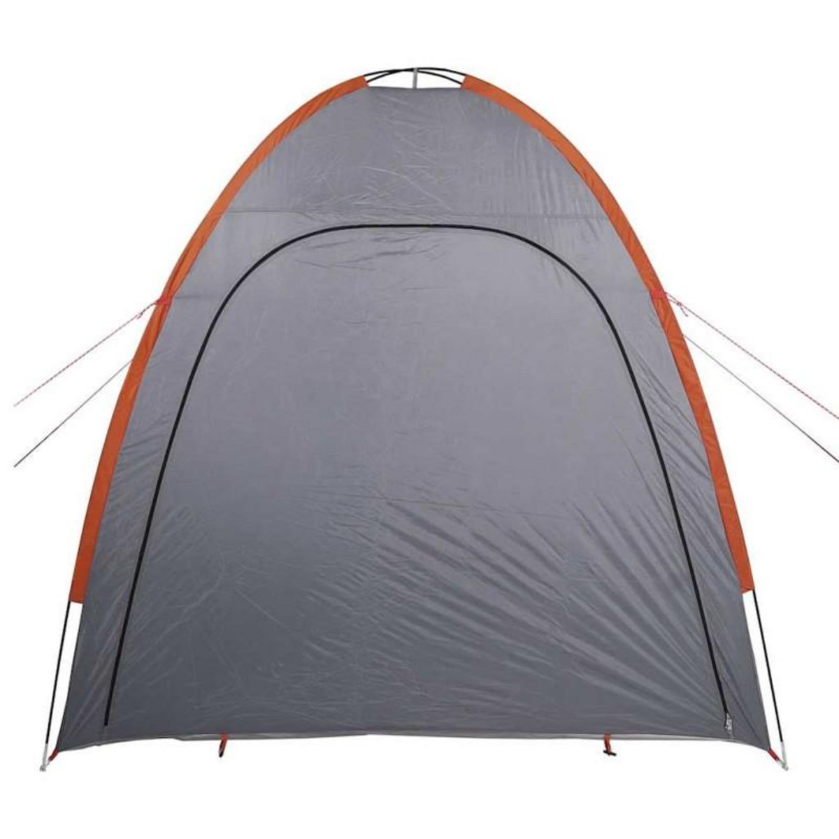 VIDAXL Tente de rangement gris et orange imperméable