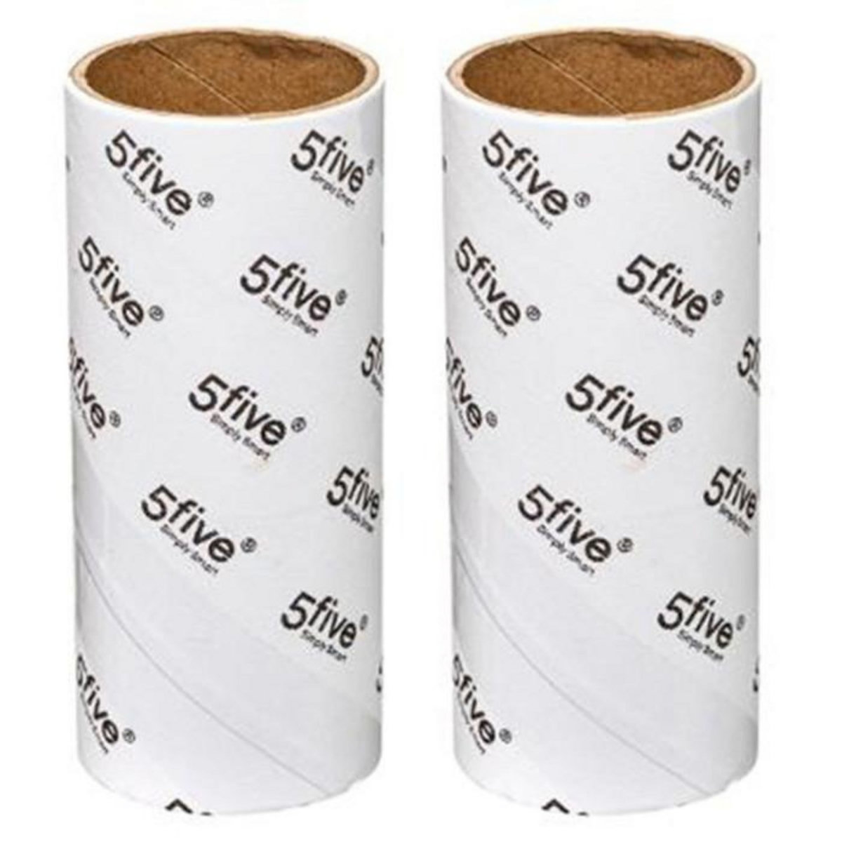 FIVE Lot de 2 Recharges  Brosse à Vêtements  10cm Blanc